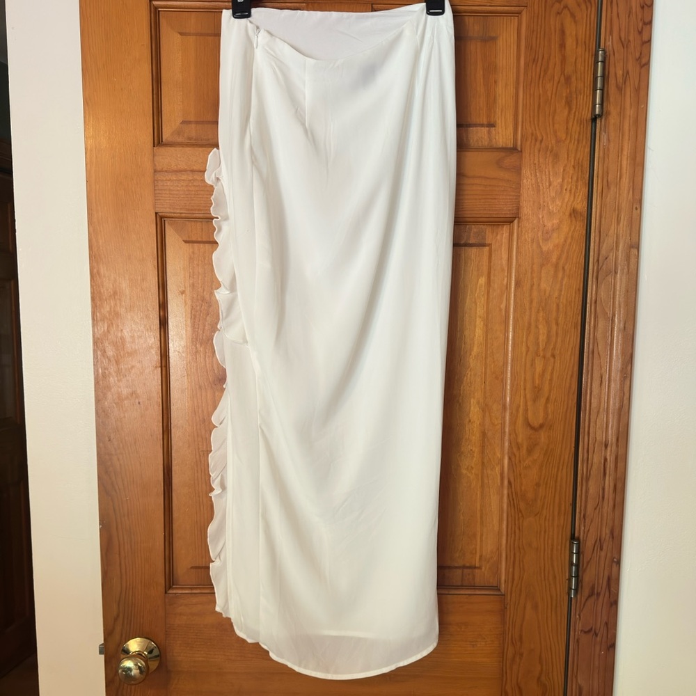 Princess Polly Trevally White Pencil Skirt - Picture 3 of 4
